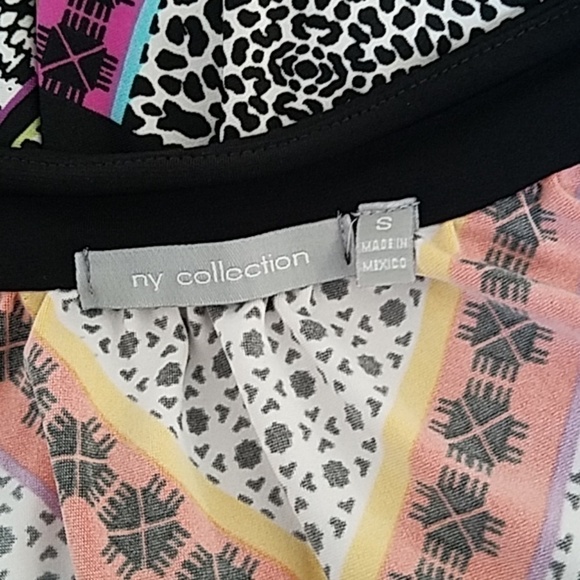 NY Collection handkerchief hem maxi dress sz. S - Picture 6 of 8